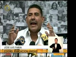 La Mesa de la Unidad se pronunció acerca del inicio de clase