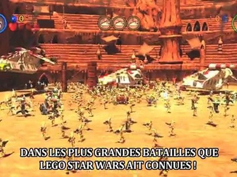 La bande-annonce de Lego Star Wars III : The Clone Wars