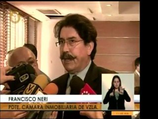 El pdte. de la Cámara Inmobiliaria de Venezuela habló de las