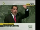Usted lo vio. El Pdte. Chavez en la ONU.