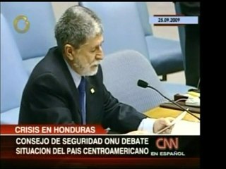 Durante su sesión de discusión sobre Honduras, la ONU pide a