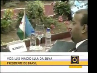 @globovision  Propuesta de Gadafi en la II Cumbre ASA