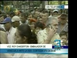 Roy Chaderton, embajador de Venezuela en la OEA, minimizó la