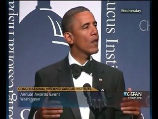 Obama Leaves By their Creator Out of Declaration of Independence at Hispanic Caucus Speech