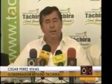 @globovision  Reacciones del gobernador del Tachira, Cesar P