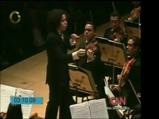 El joven director venezolano Gustavo Dudamel habla acerca de