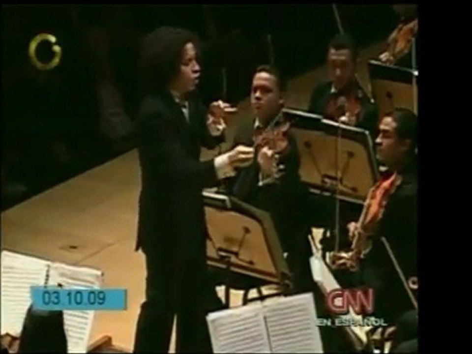 El joven director venezolano Gustavo Dudamel habla acerca de