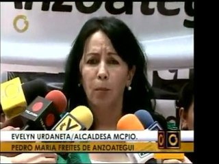 La alcaldesa del mun. Pedro María de Anzoátegui estuvo en la