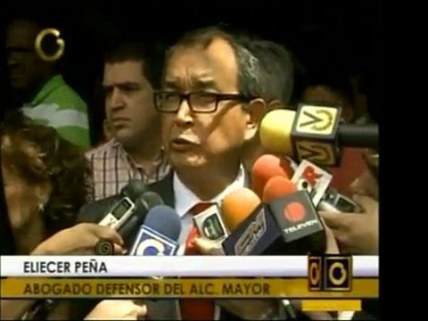 Al salir de tribunales, el abogado de Antonio Ledezma inform