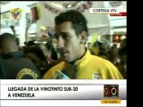 Entrevista con la selección Vinotinto sub 20 que llega al ae