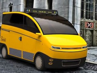 Keyshot Turntable render Taxi
