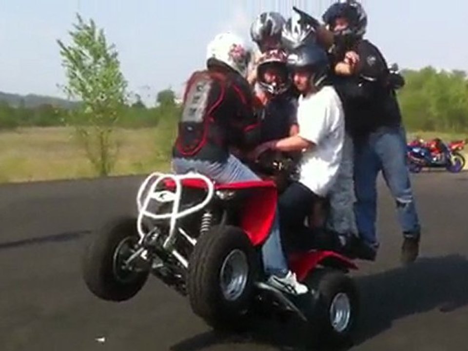 Record Du Monde Quad A 10 En Wheeling Team NO LIMIT