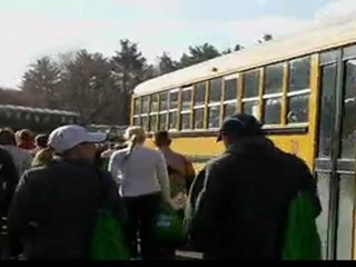 Marathon de BOSTON 2011 : épisode 2 (Arrivée à Hopkington)