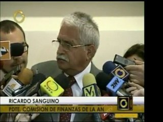 El Pdte. De la Comisión de Finanzas de la AN, Sanguino, decl