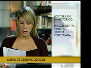 Gustavo Azócar envió una carta a la opinión afirmando que ho