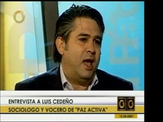 Según el sociólogo Luis Cedeño la impunidad aumenta a medida