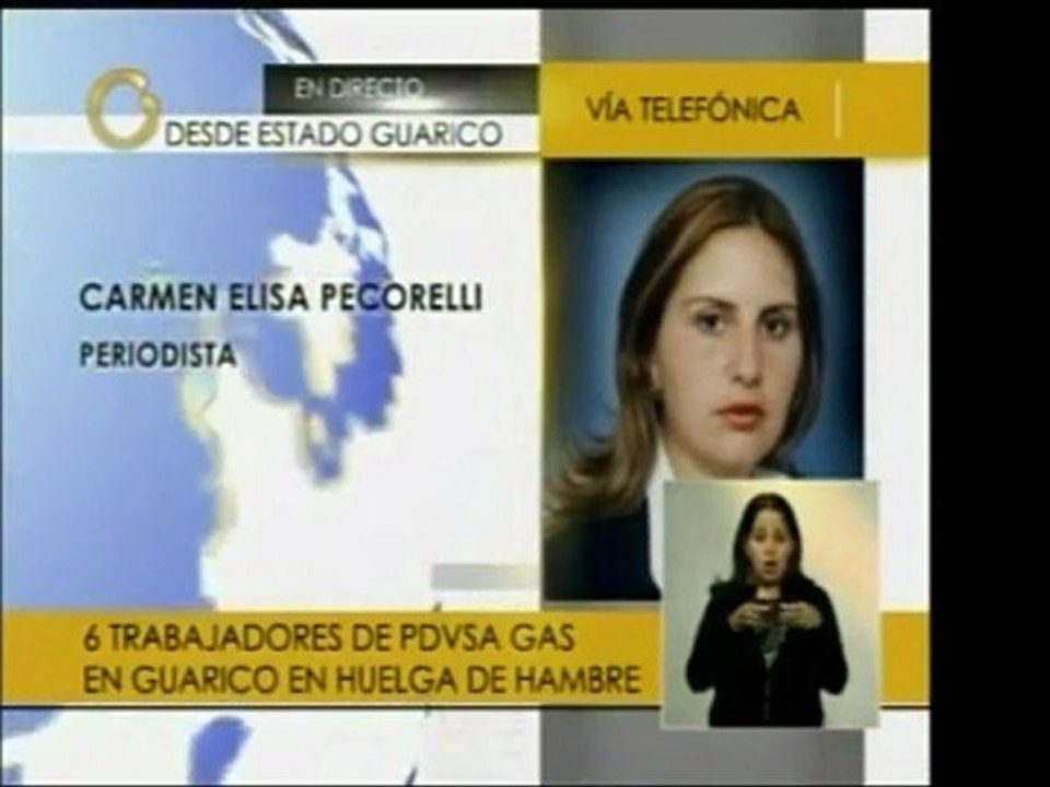 Seis ex trabajadores de PDVSA Gas iniciaron huelga de hambre
