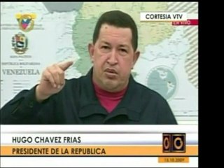 El Presidente Chavez habló de un plan para ahorro de energía