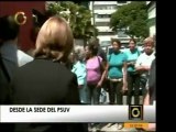 Globovision una vez más no pudo acceder a la rueda de prensa