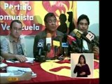 El PCV en rueda de prensa admitió que hay debilidades en la