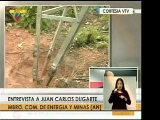 El Dip. de la Comisión de Energía y Minas, Juan Carlos Dugar