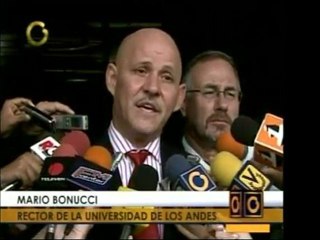 El rector de la ULA fe al Min. Público a denunciar situacion