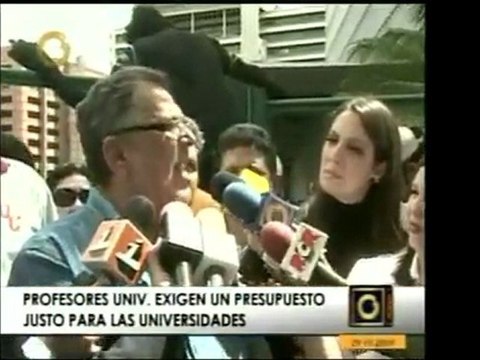 Profesores universitarios también se pronunciaron a favor de