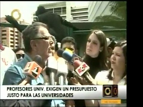 Profesores universitarios también se pronunciaron a favor de