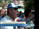 En Palo Verde un taxista ventila sus reclamos por insegurida