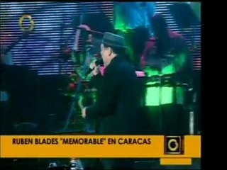 Marc Anthony se presentó junto a Rubén Blades y Seis del Sol