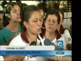 Empleados revolucionarios del ALBA Caracas paran actividades