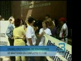 Testimonios de estudiantes y profesores de la UCV durante el