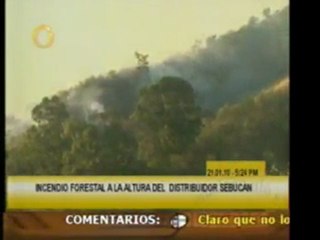 Se registran dos incendios en el Avila