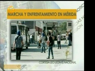 Nuevas protestas en Mérida por apagones culminaron en enfren