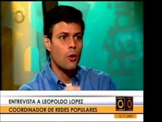 Leopoldo López abogó por primarias, dio fechas tentativas pa