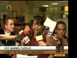 Concejales del Mun. Libertador piden al CNE que convoque a e