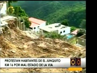 Habitantes de el Km 16 de El Junquito, Comunidad La Peña, ex