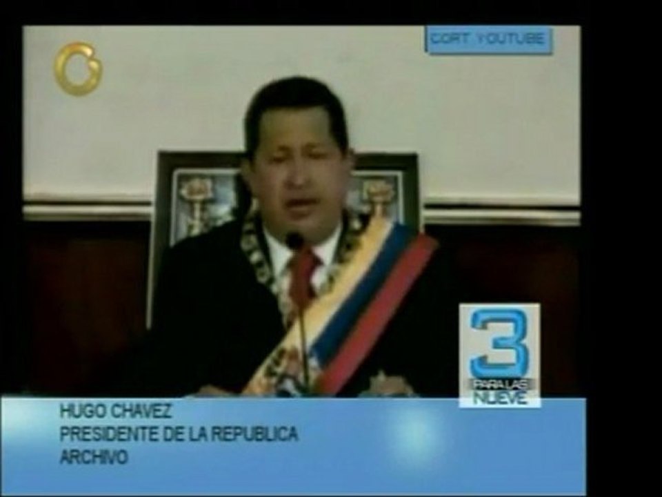El Pdte. Chavez en 2008 afirmaba que la crisis mundial no af