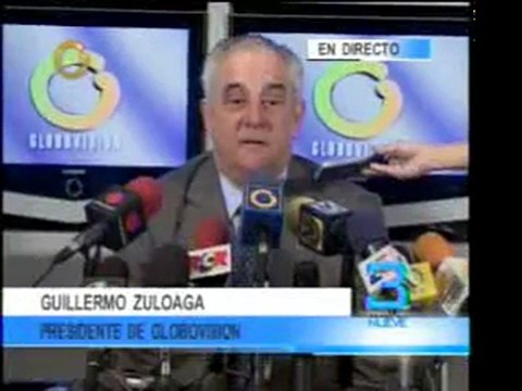 @globovision Rueda de prensa del Dr. Guillermo Zuloaga, pres