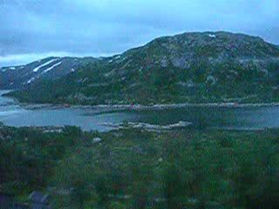 Train pour Bergen 4h du mat