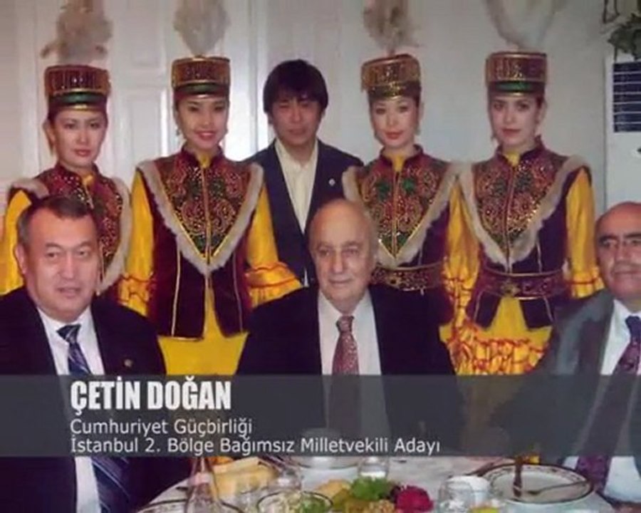 ÇETİN DOĞAN Cumhuriyet Güçbirliği İstanbul 2. bölge bağımsız milletvekili adayı