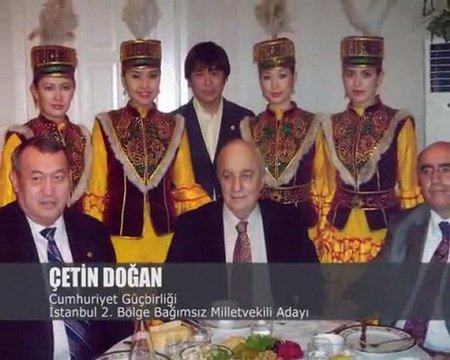 ÇETİN DOĞAN Cumhuriyet Güçbirliği İstanbul 2. bölge bağımsız milletvekili adayı