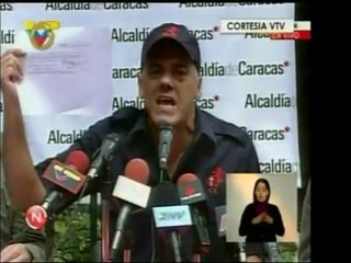 El Alcalde de Libertador Jorge Rodríguez denuncia una campañ