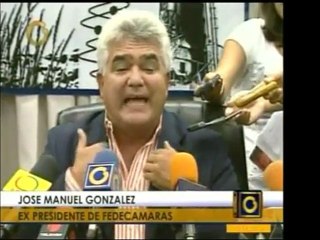 Ex pdte. de Fedecámaras rechaza en rueda de prensa la toma d