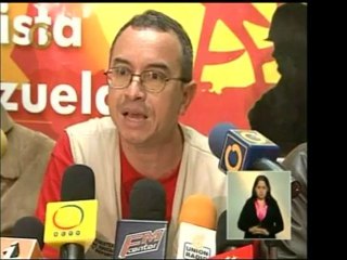 El PCV llamó a una marcha con todos los trabajadores que par