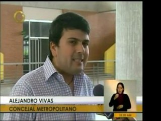 El Concejal Metropolitano Alejandro Vivas presentó un proyec