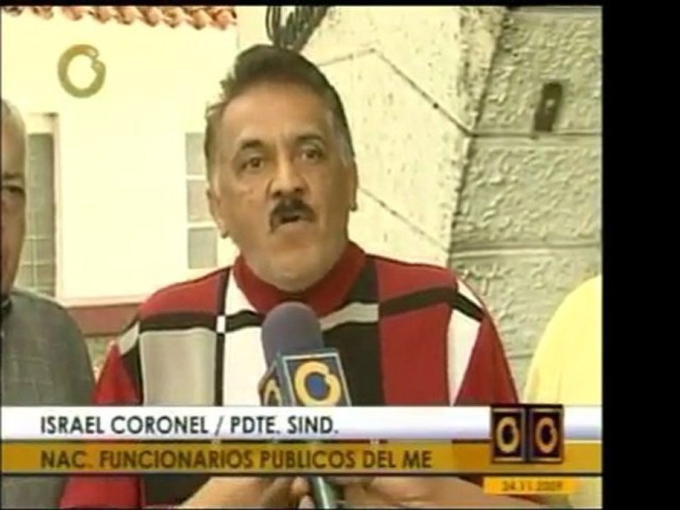 El sindicato Nacional de Funcionarios Públicos denunció a la