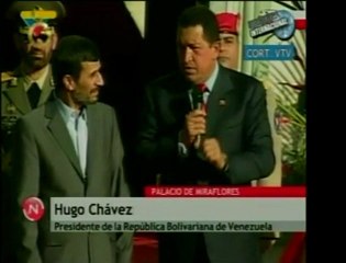 El Pdte. Chavez dijo sentirse amenazado por declaraciones de