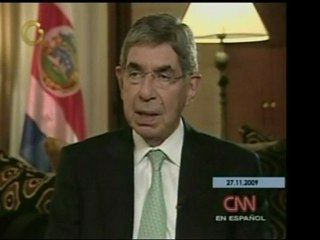 El Pdte. Oscar Arias dice que sería contraproducente para el