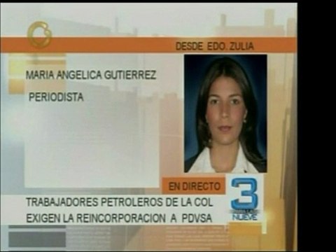 Obreros petroleros de la Costa Oriental del Lago exigen en Z